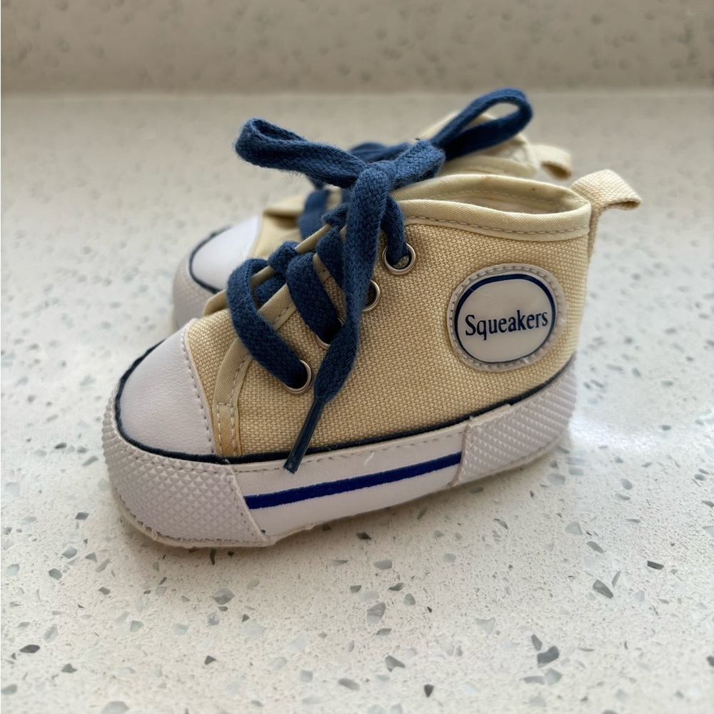 Squeakers Newborn Baby Sneakers